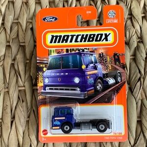1965 Ford C900 Truck Matchbox. Blue MB1285 MBX 2024 MB70 70/100 New